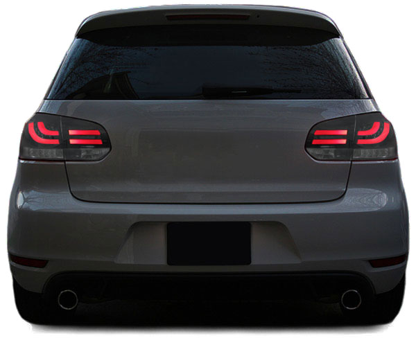 LED Celis Lightbar Rückleuchten schwarz smoke für VW Golf ...