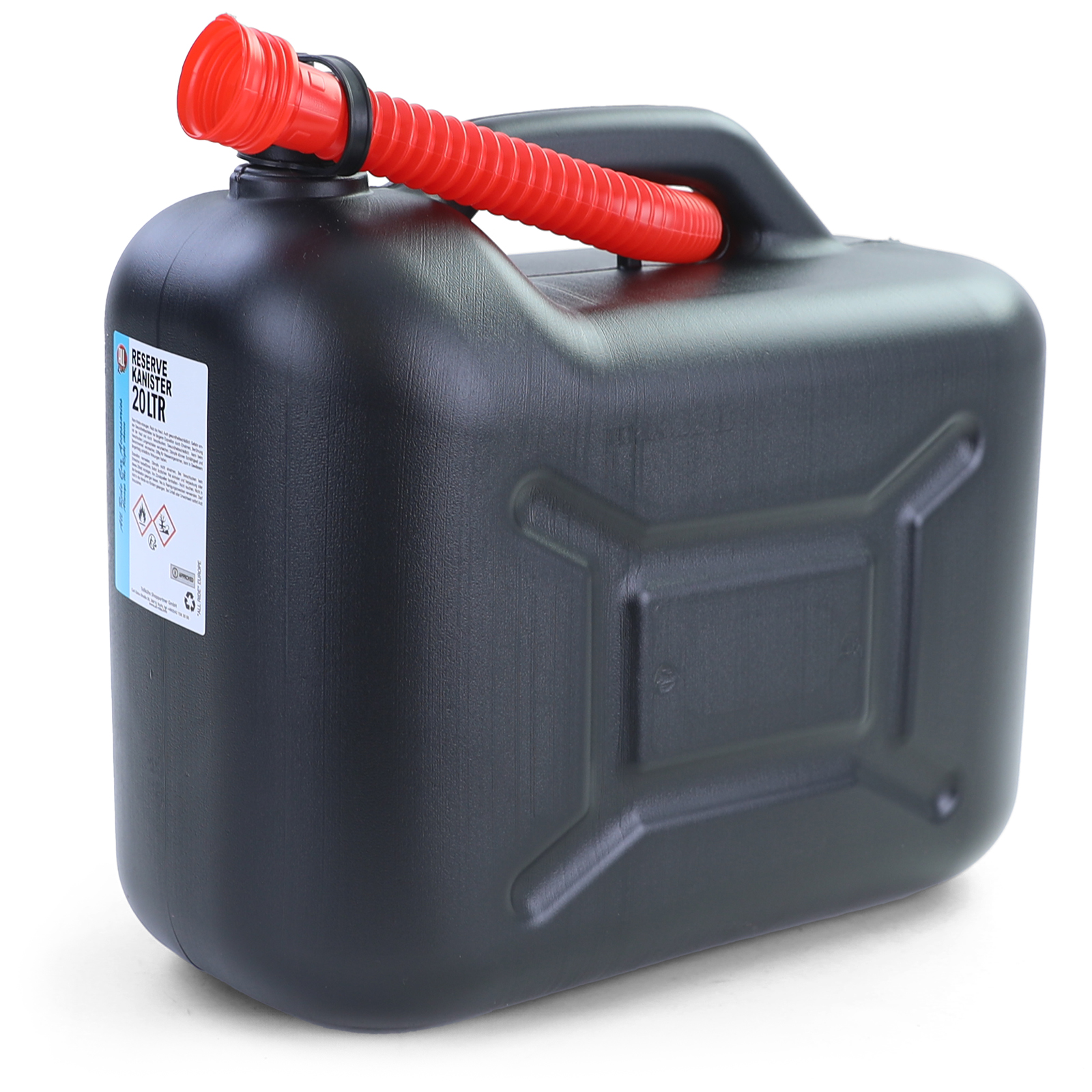 Kunststoffkanister 20L für Diesel (ROT)