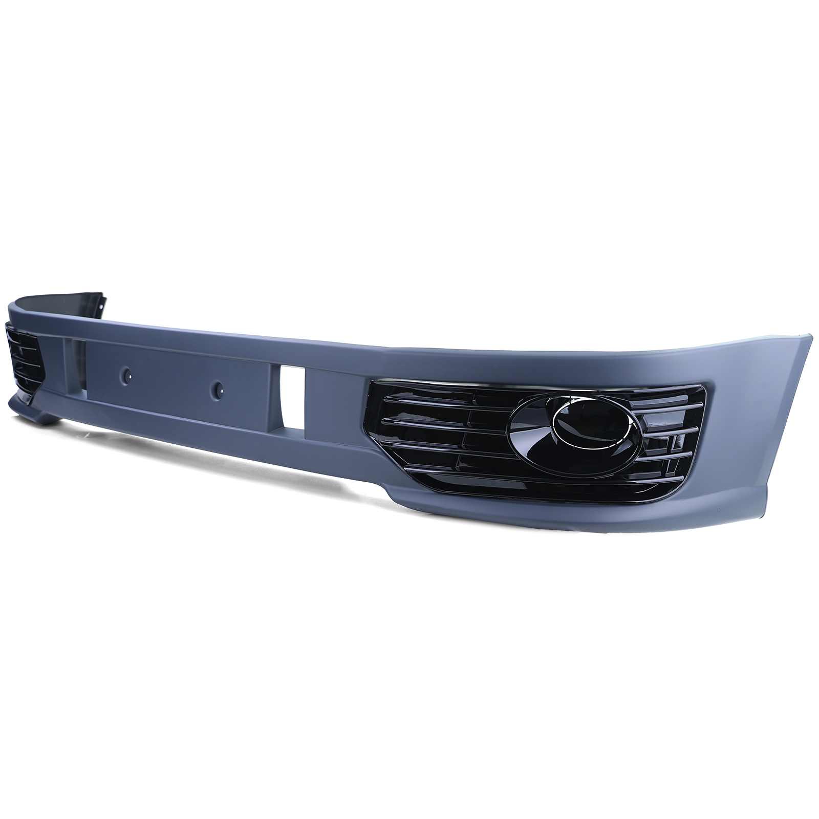 Für VW T5 T5.1 SPORTLINE 2010–2015 glänzend schwarz Nebelscheinwerfer  Lampenabdeckung Kühlergrill LAVENTE