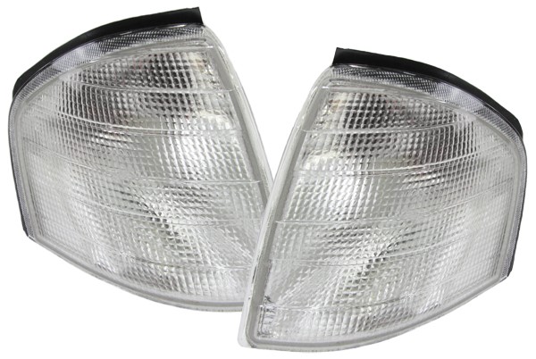 Weiße Blinker Paar für Mercedes C Klasse W202 93-00 ...