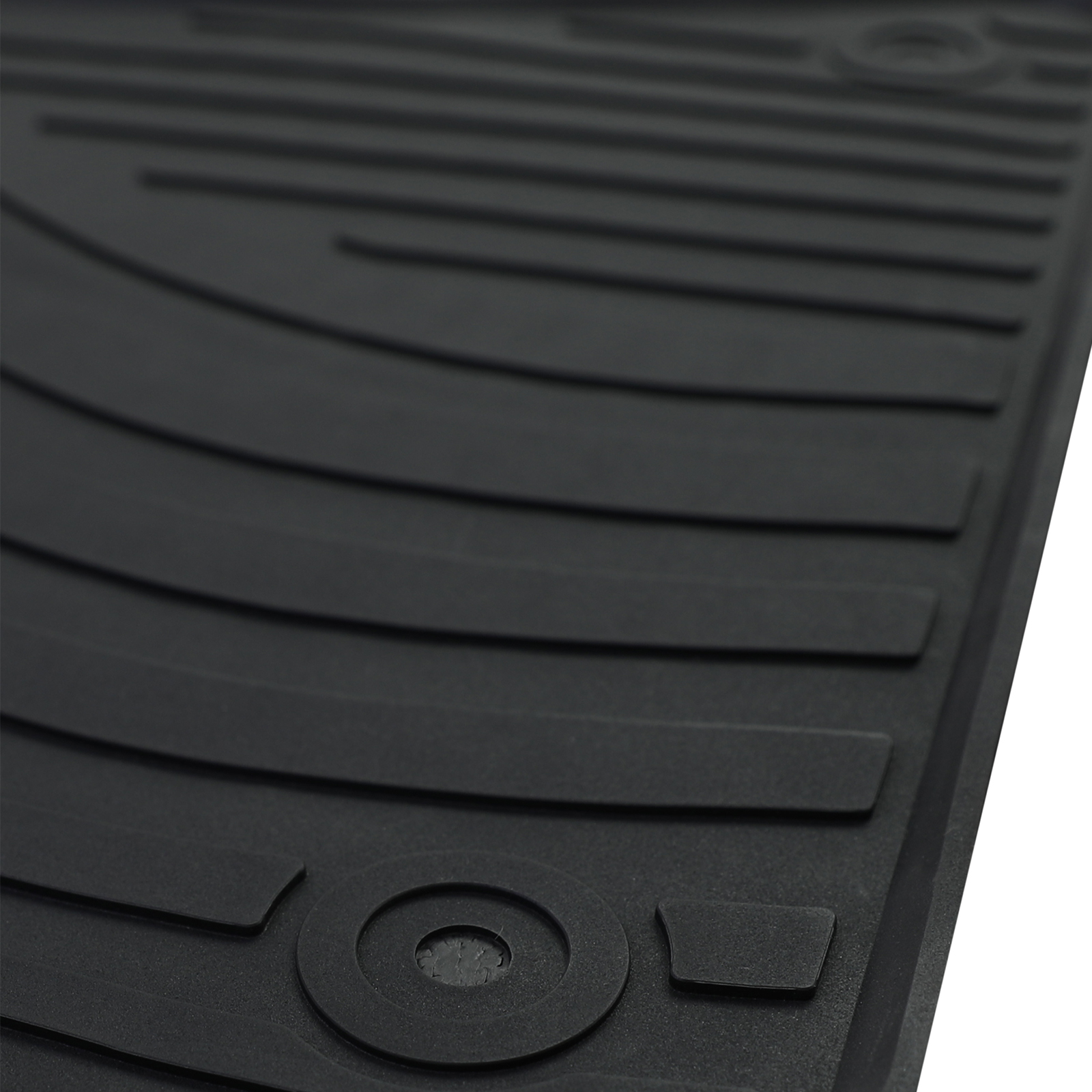 Gummi Focus III Schwarz Set 4-teilig Fußmatten für 10-18 Ford kaufen Premium