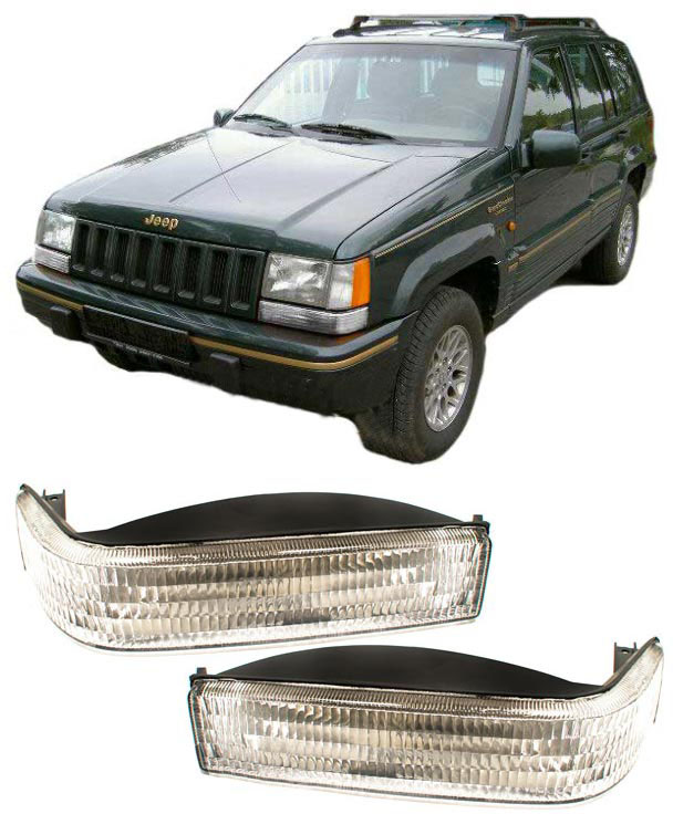 Jeep Grand Cherokee 93 98   weiße Blinker   neu